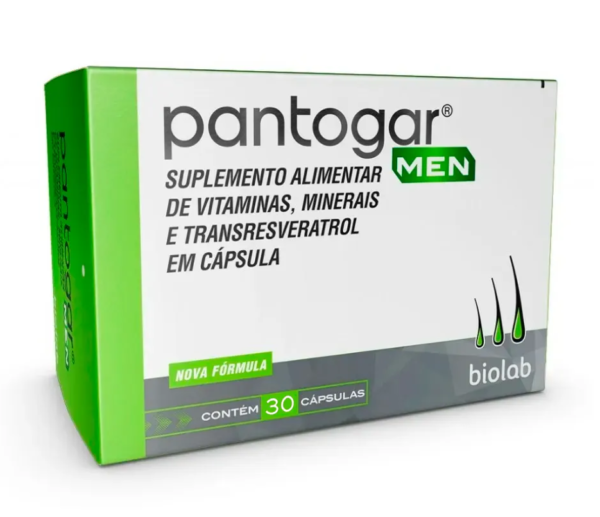 Pantogar Men com 30 cápsulas